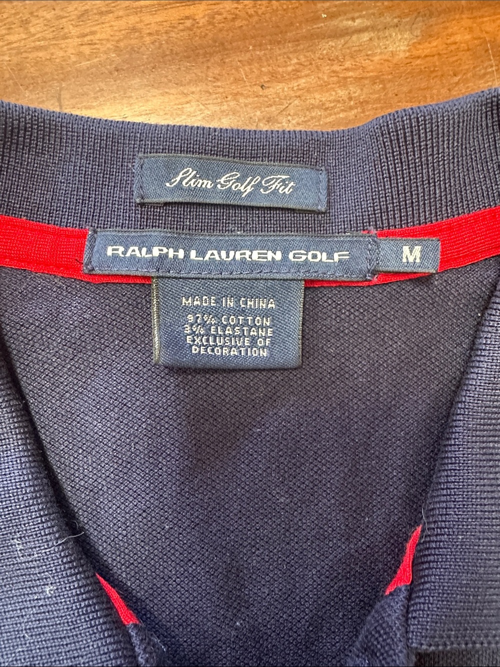 Ralph Lauren Navy Golf Polo Top with Red Golf Skort - Picture 4 of 12